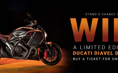 RACE AGAINST TIME – WIN A DUCATI MOTORBIKE WORTH R280 000!